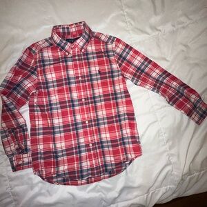 Ralph Lauren Plaid Kids Button Down Shirt